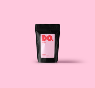 Do Coffee Roasters Colombia decaf beans packaging photo straight on